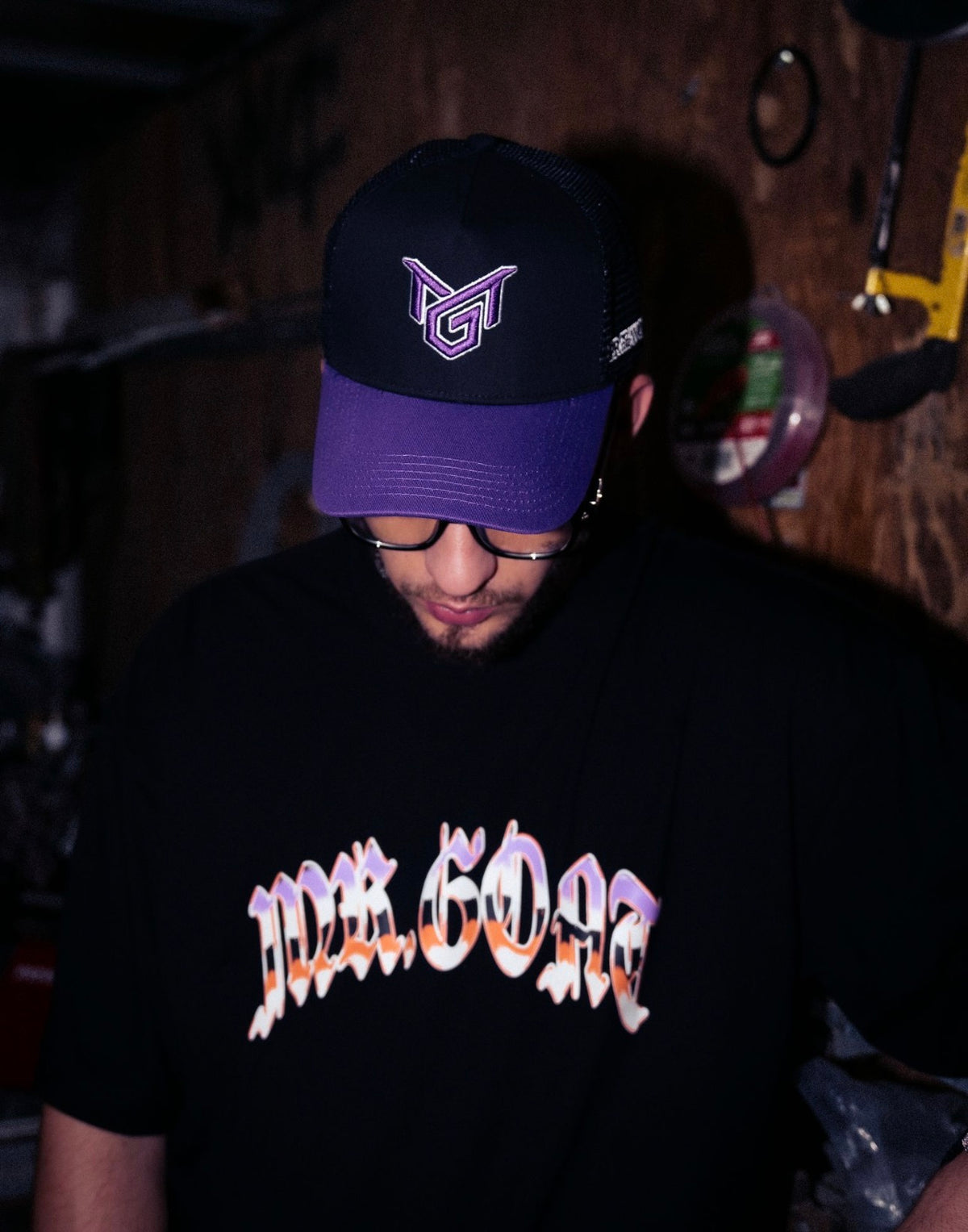 MR. GOAT Premium Cap purple