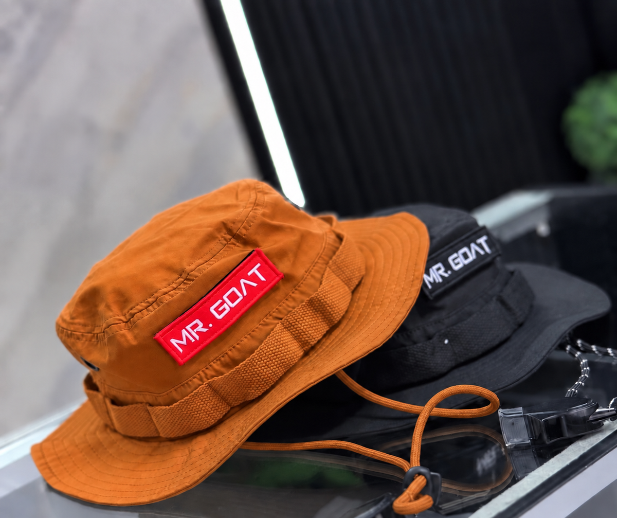 Brown  mr.goat Hat