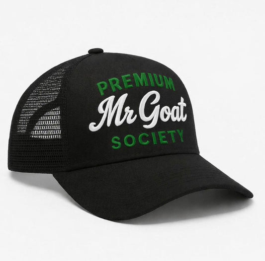 MR. GOAT Premium Society  Cap (GREEN)