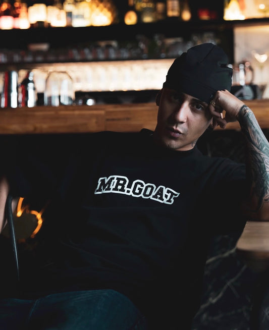 MR.GOAT obsidian black Tee