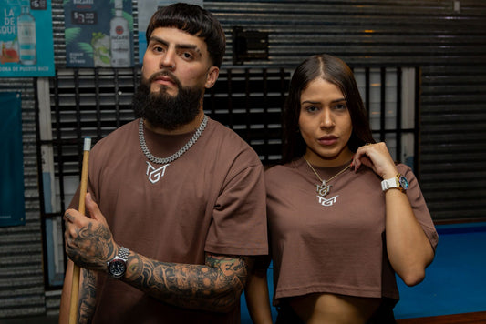 Women brown mocha crop top