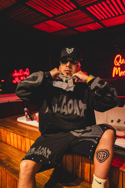 Mr.goat flame set (black)