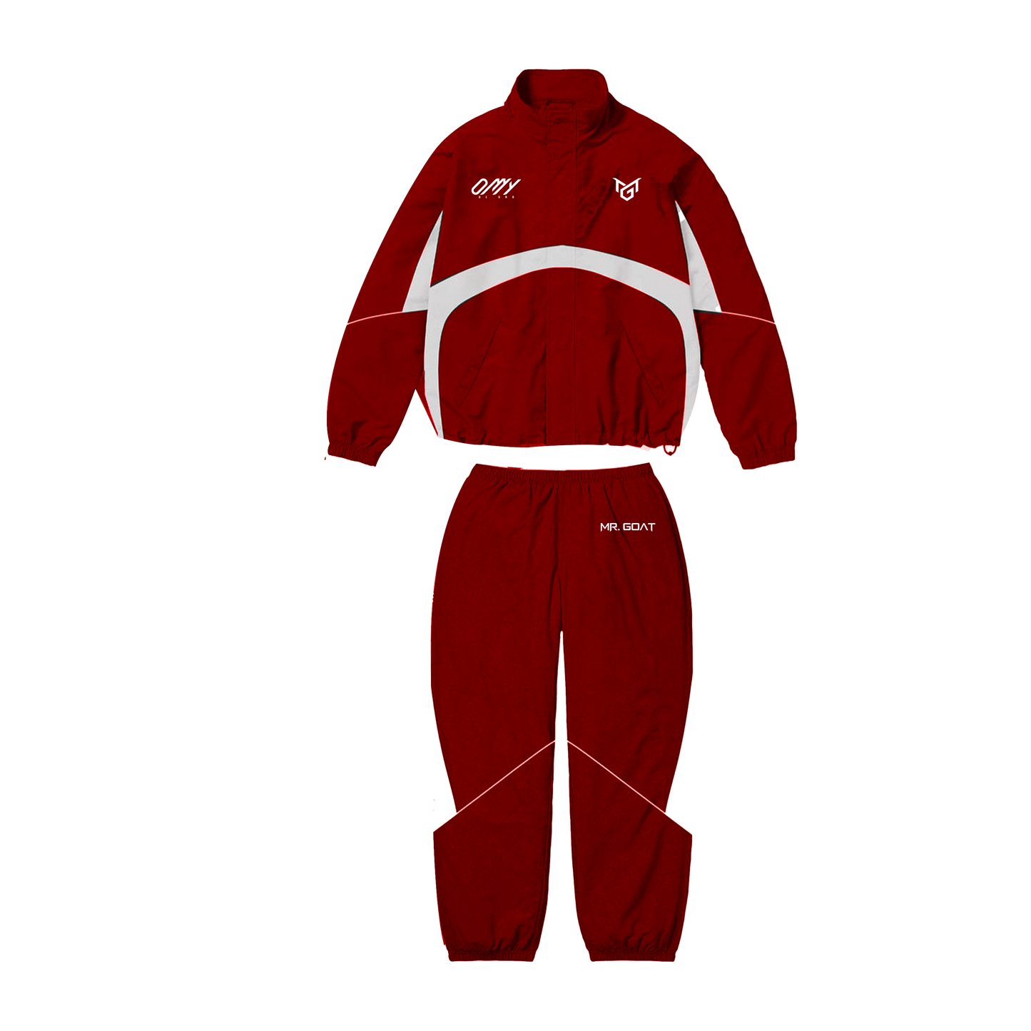 RED TRACK SUIT